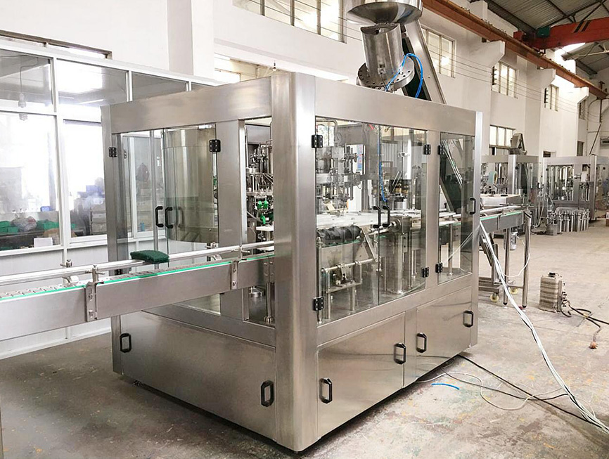 Full-auto Bottle Filling Line(three in one)