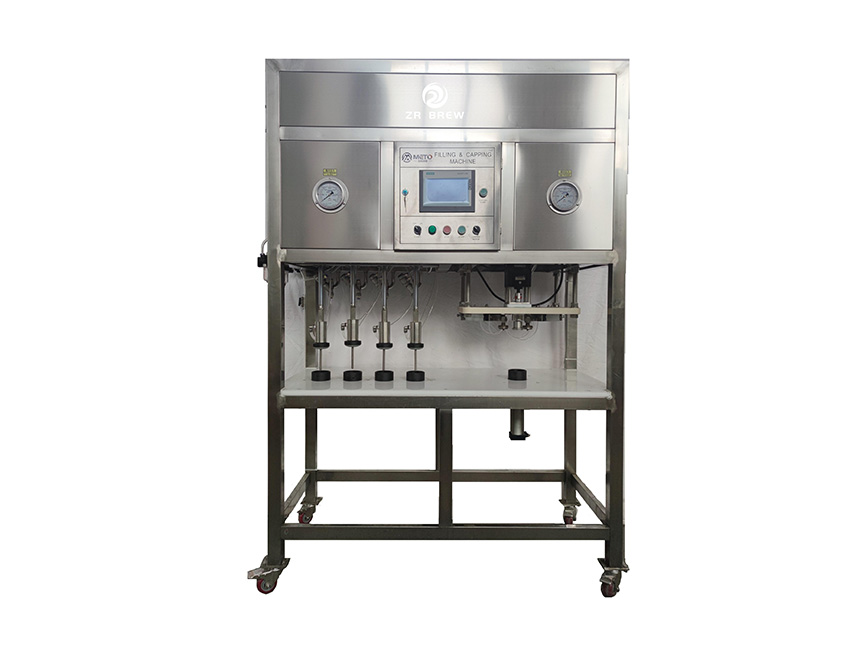 Semi-auto Can Filling and Capping Machine