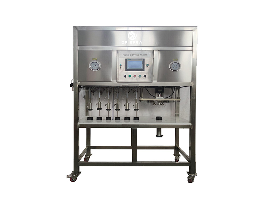 Semi-auto Can Filling and Capping Machine