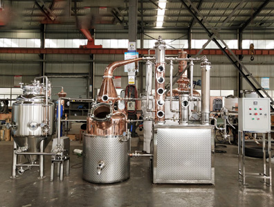 Equipos de destilería