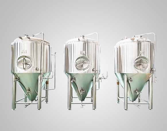 Tanque de fermentación de 1500 l boca de inspección superior y boca de inspección lateral