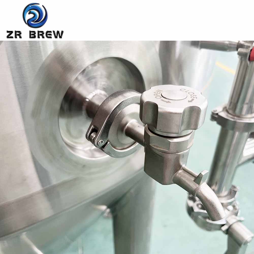 Boca lateral del tanque de fermentación de 1000 l