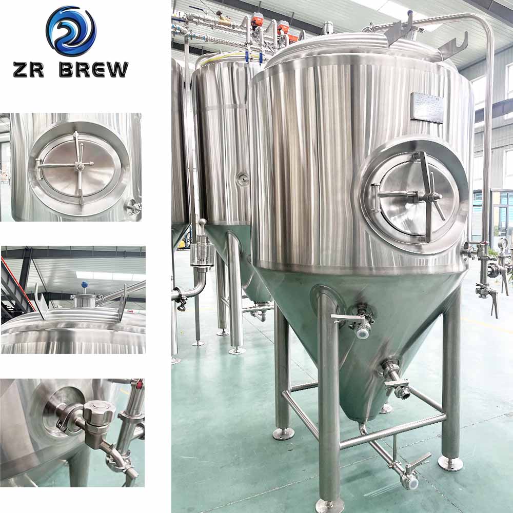 Boca lateral del tanque de fermentación de 1000 l