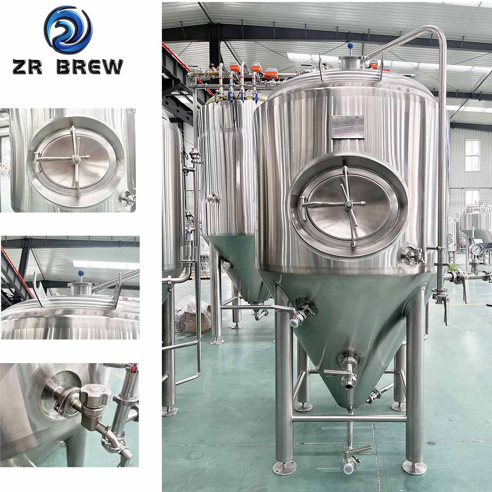 Boca lateral del tanque de fermentación de 1000 l