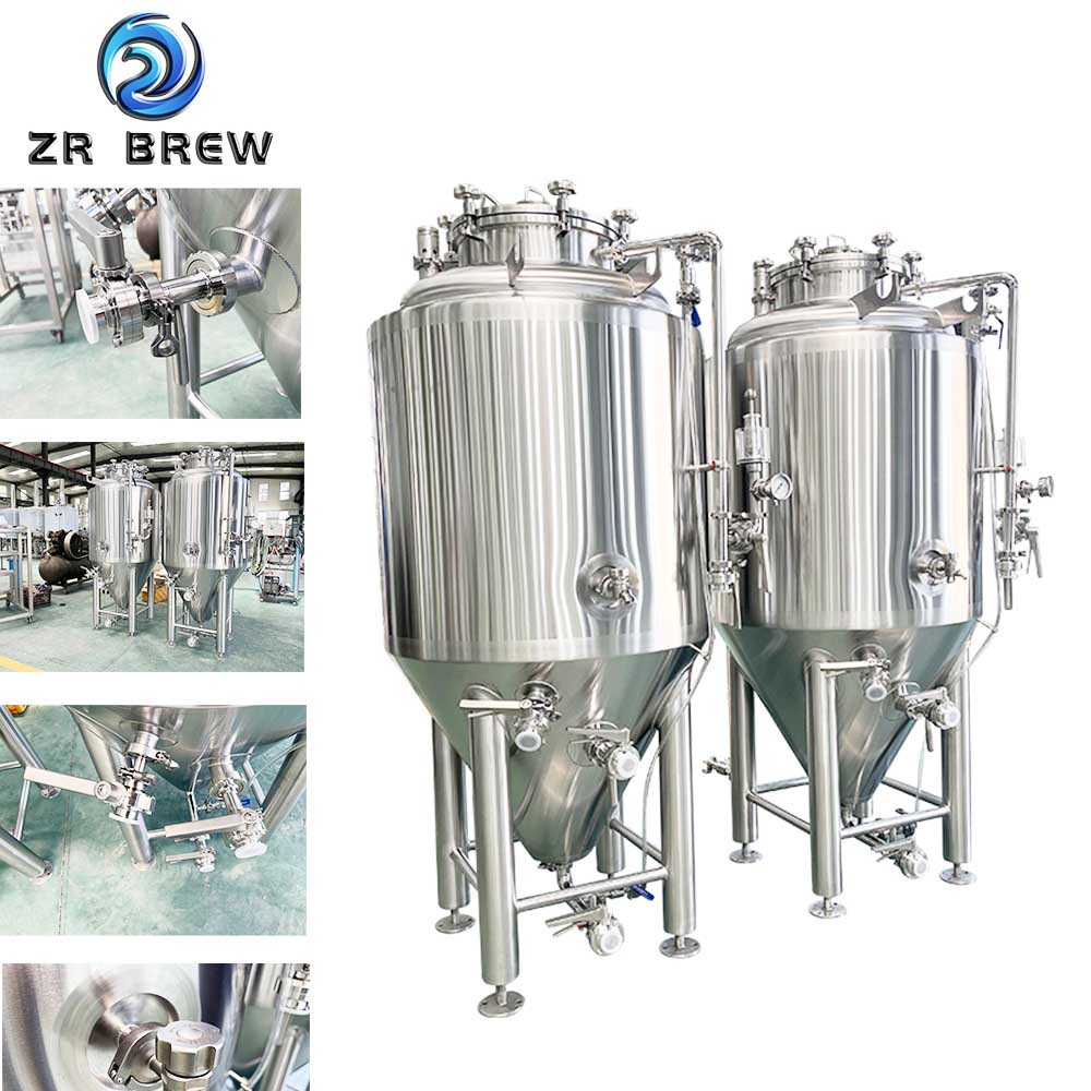 2 tanques de fermentación de 300l