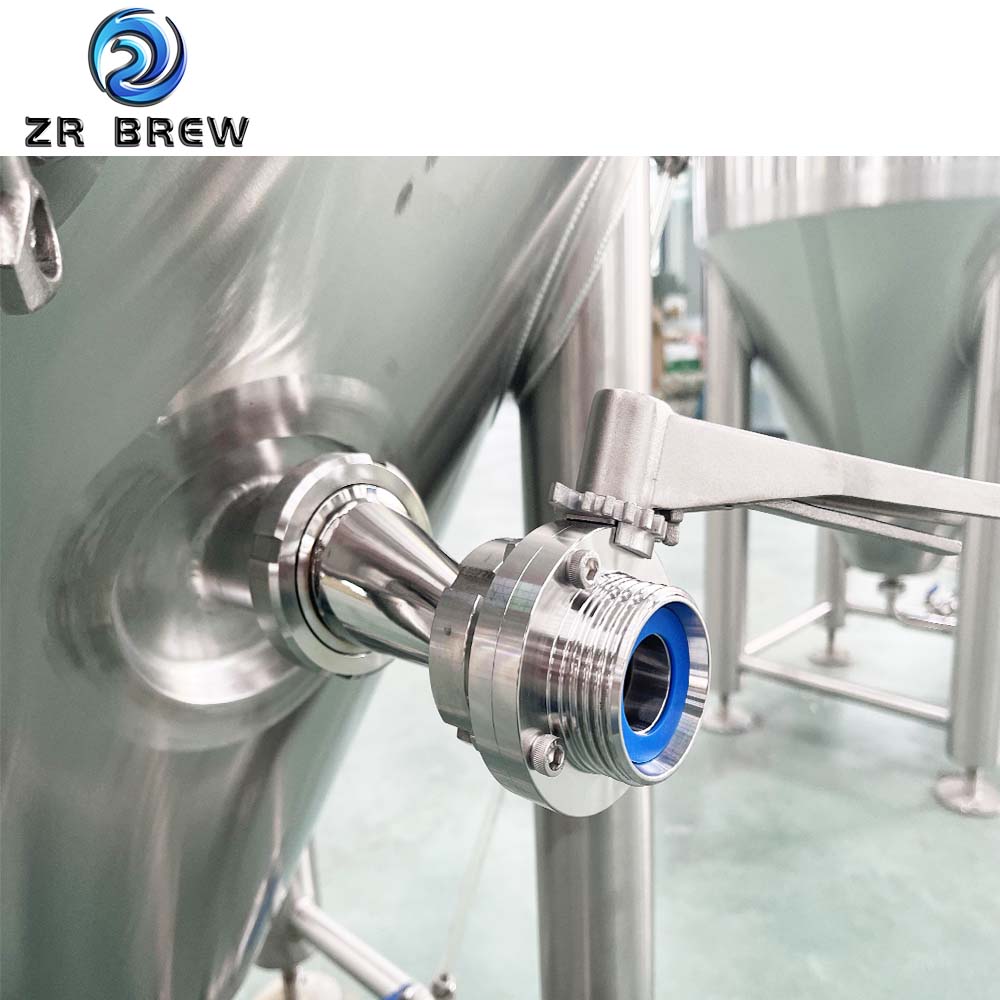 Tanque de fermentación de pozo lateral de 300 l