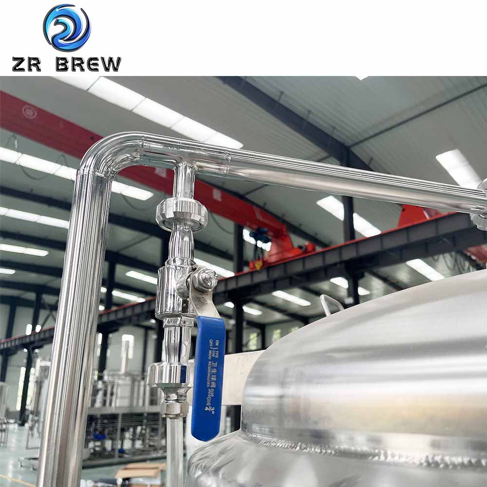 Tanque de fermentación de pozo lateral de 300 l