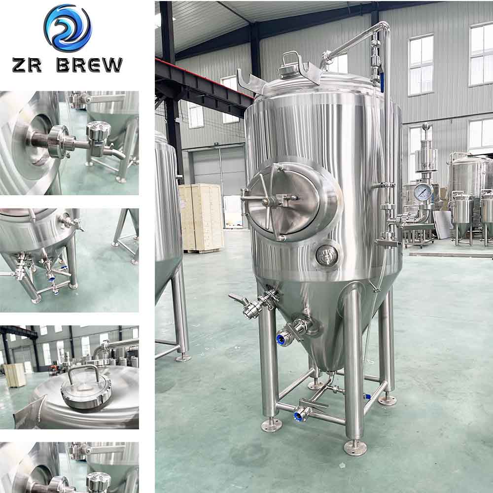 Tanque de fermentación de pozo lateral de 300 l