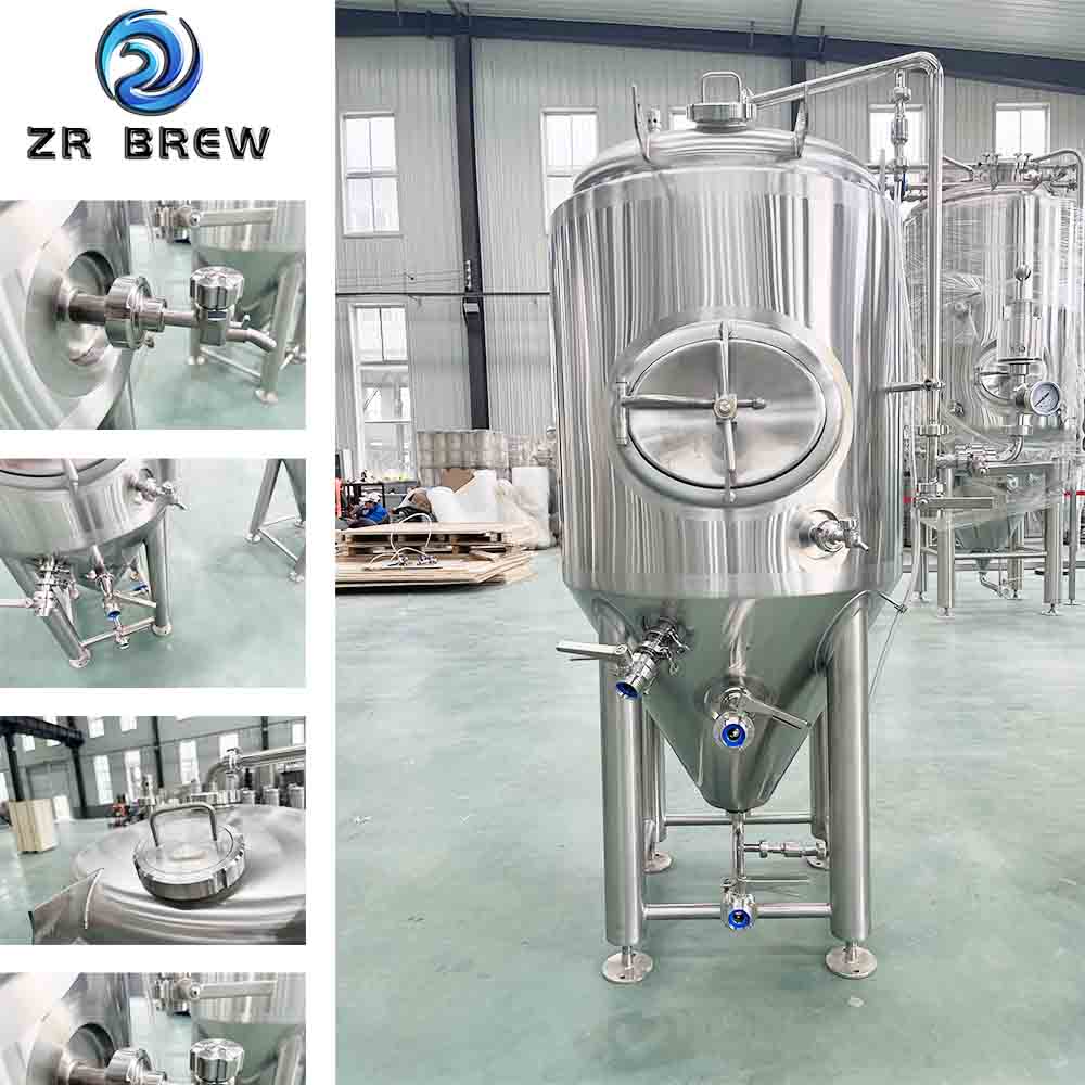 Tanque de fermentación de pozo lateral de 300 l