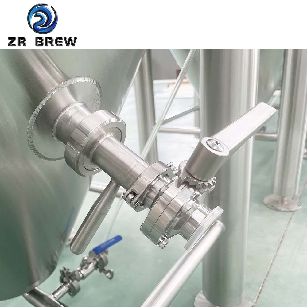 Boca de inspección lateral del fermentador de 10 bbl