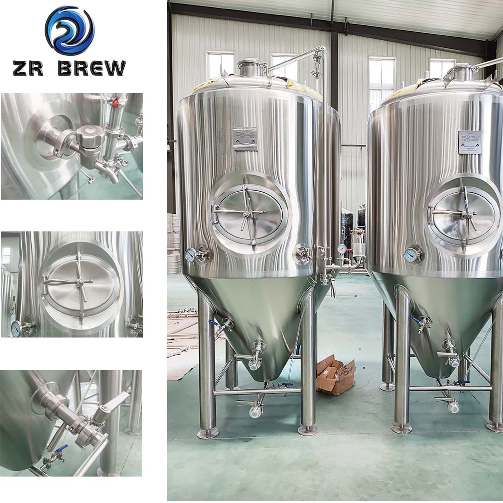 Boca de inspección lateral del fermentador de 10 bbl