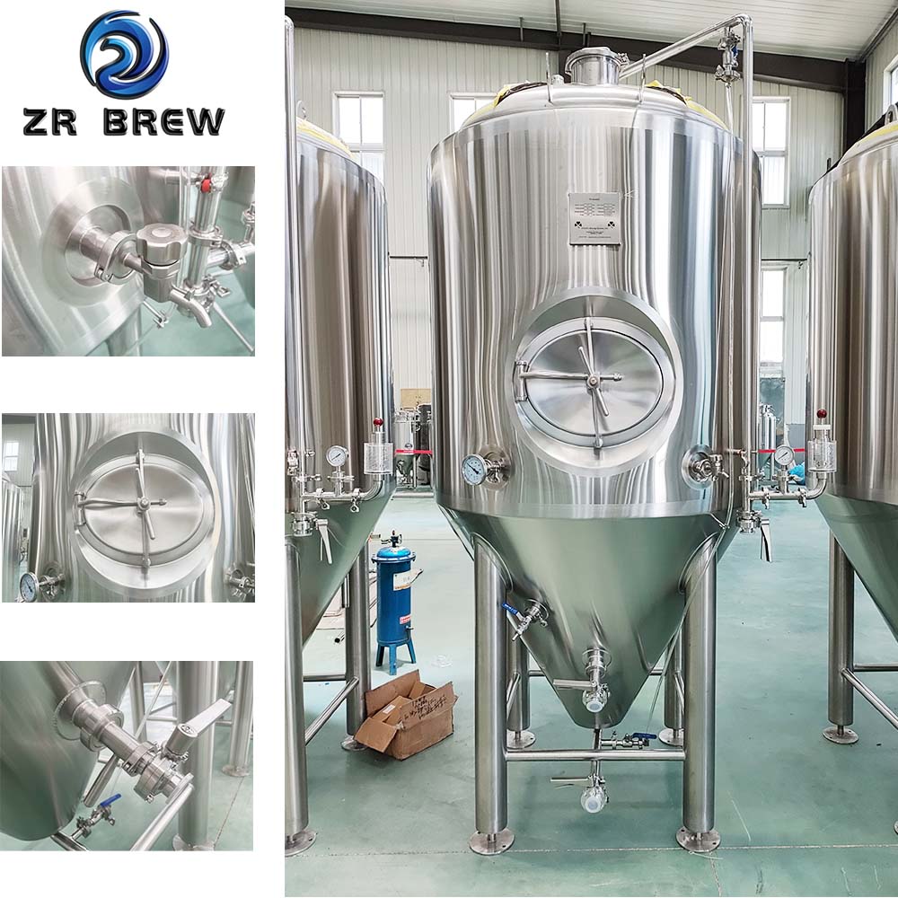 Boca de inspección lateral del fermentador de 10 bbl