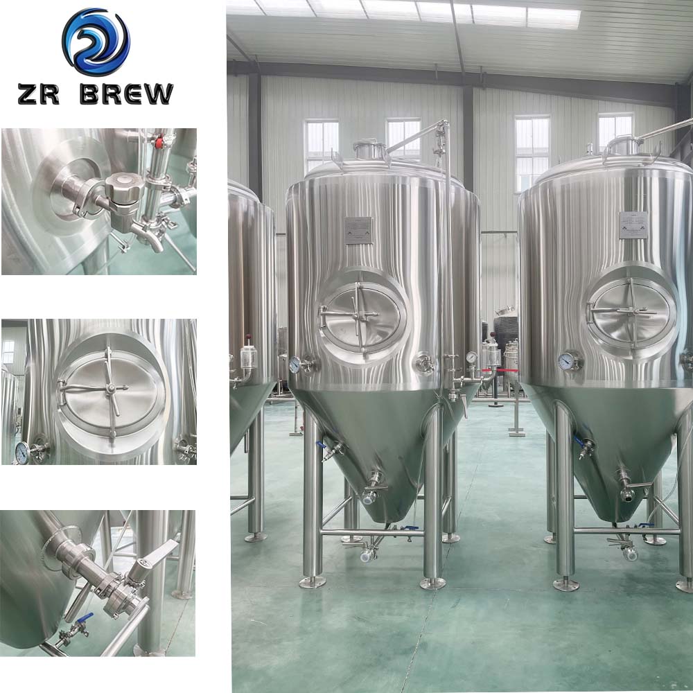 Boca de inspección lateral del fermentador de 10 bbl