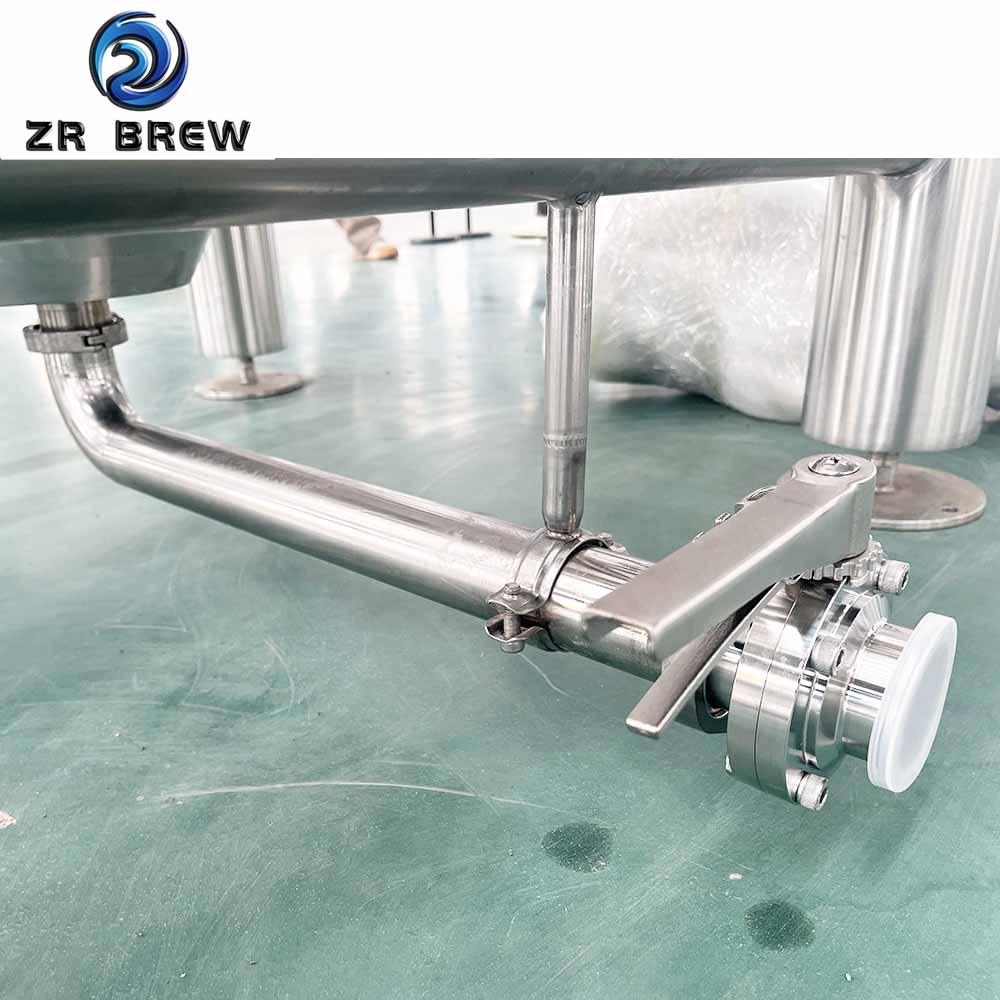 Boca lateral del tanque de fermentación de 1500 l