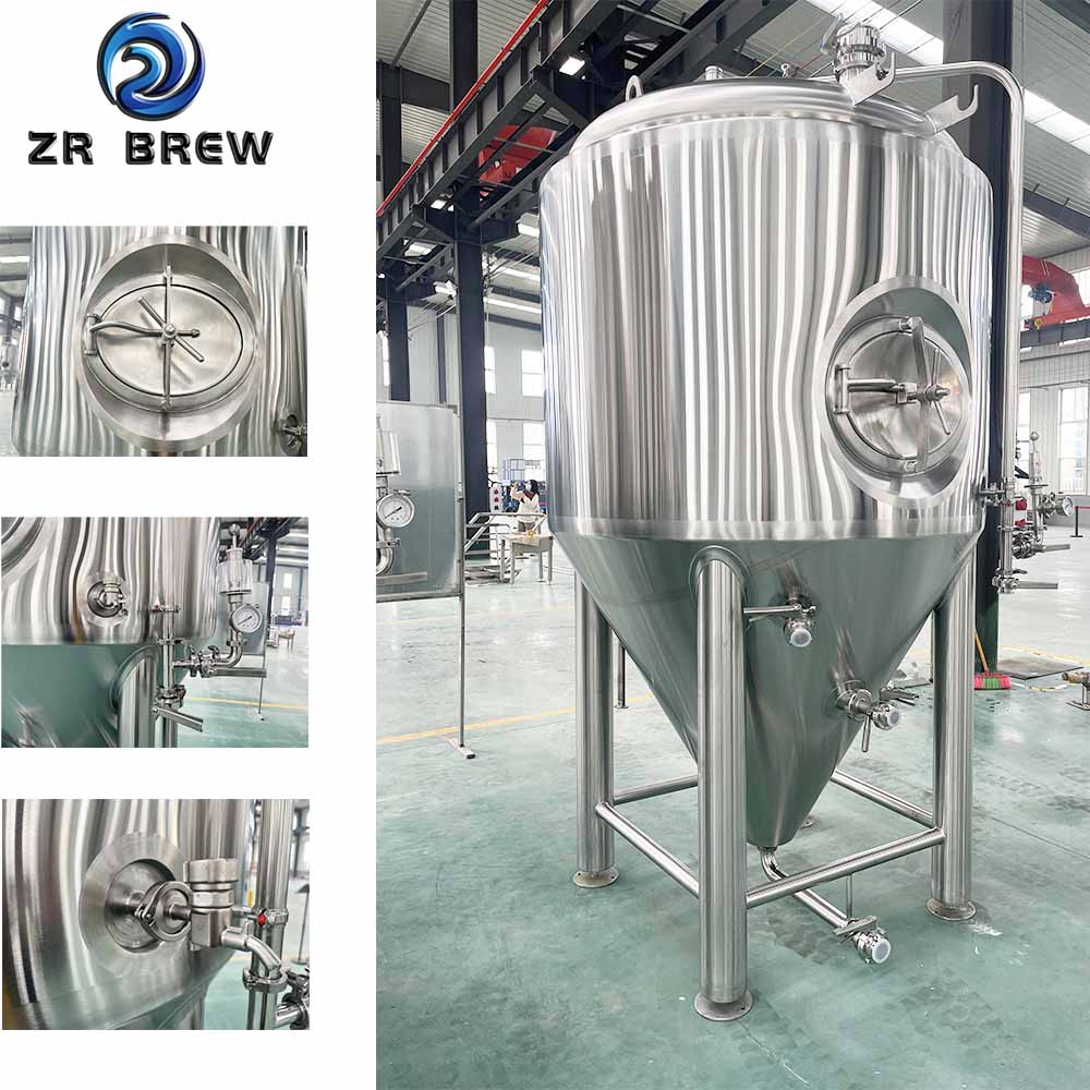 Boca lateral del tanque de fermentación de 1500 l