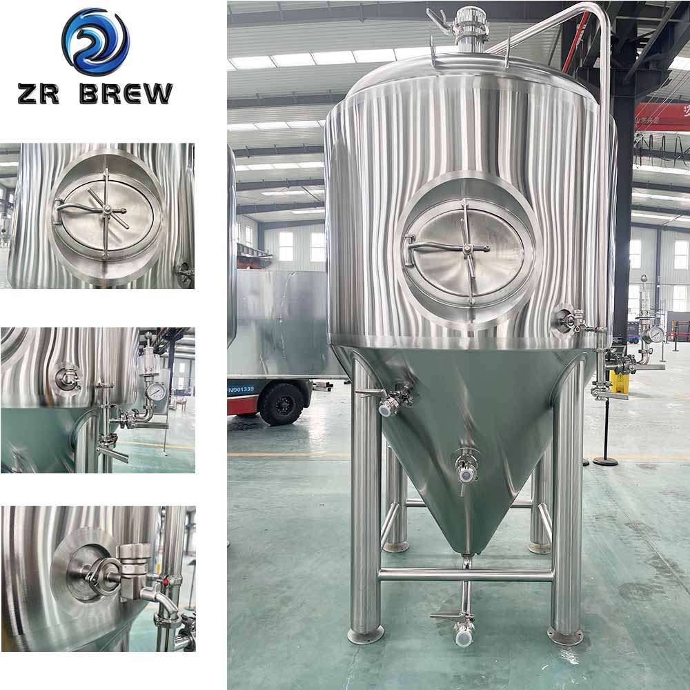 Boca lateral del tanque de fermentación de 1500 l