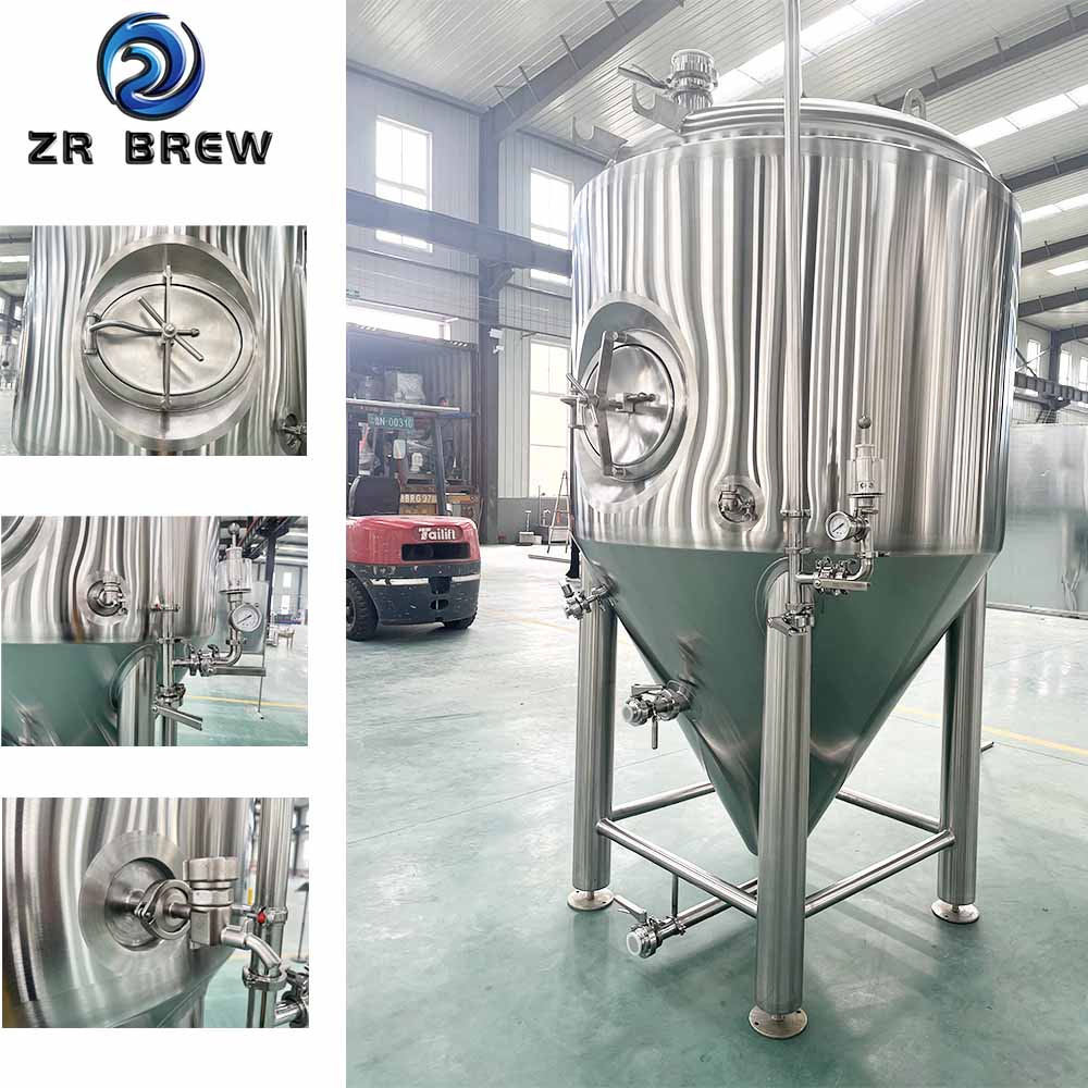 Boca lateral del tanque de fermentación de 1500 l