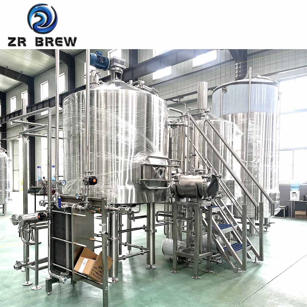 Sacarificación de dos vasos de 10 bbl Sacarificación de dos vasos de 10 bbl