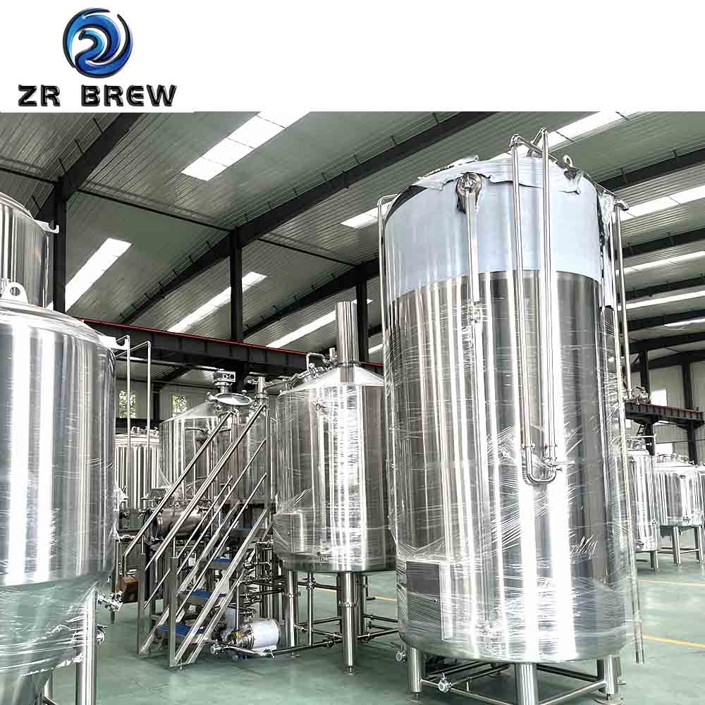 Sacarificación de dos vasos de 10 bbl Sacarificación de dos vasos de 10 bbl