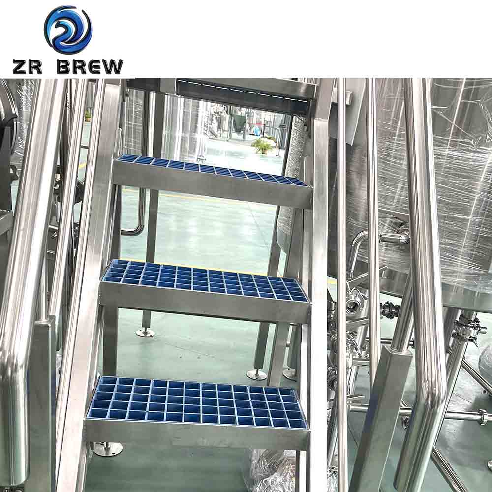 Sacarificación de dos vasos de 10 bbl Sacarificación de dos vasos de 10 bbl