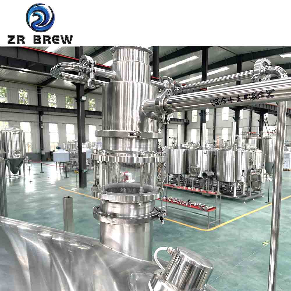 Sacarificación de dos vasos de 10 bbl Sacarificación de dos vasos de 10 bbl