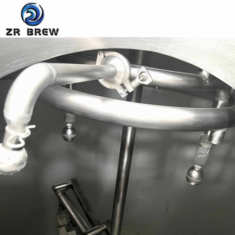 Sacarificación de dos vasos de 10 bbl Sacarificación de dos vasos de 10 bbl