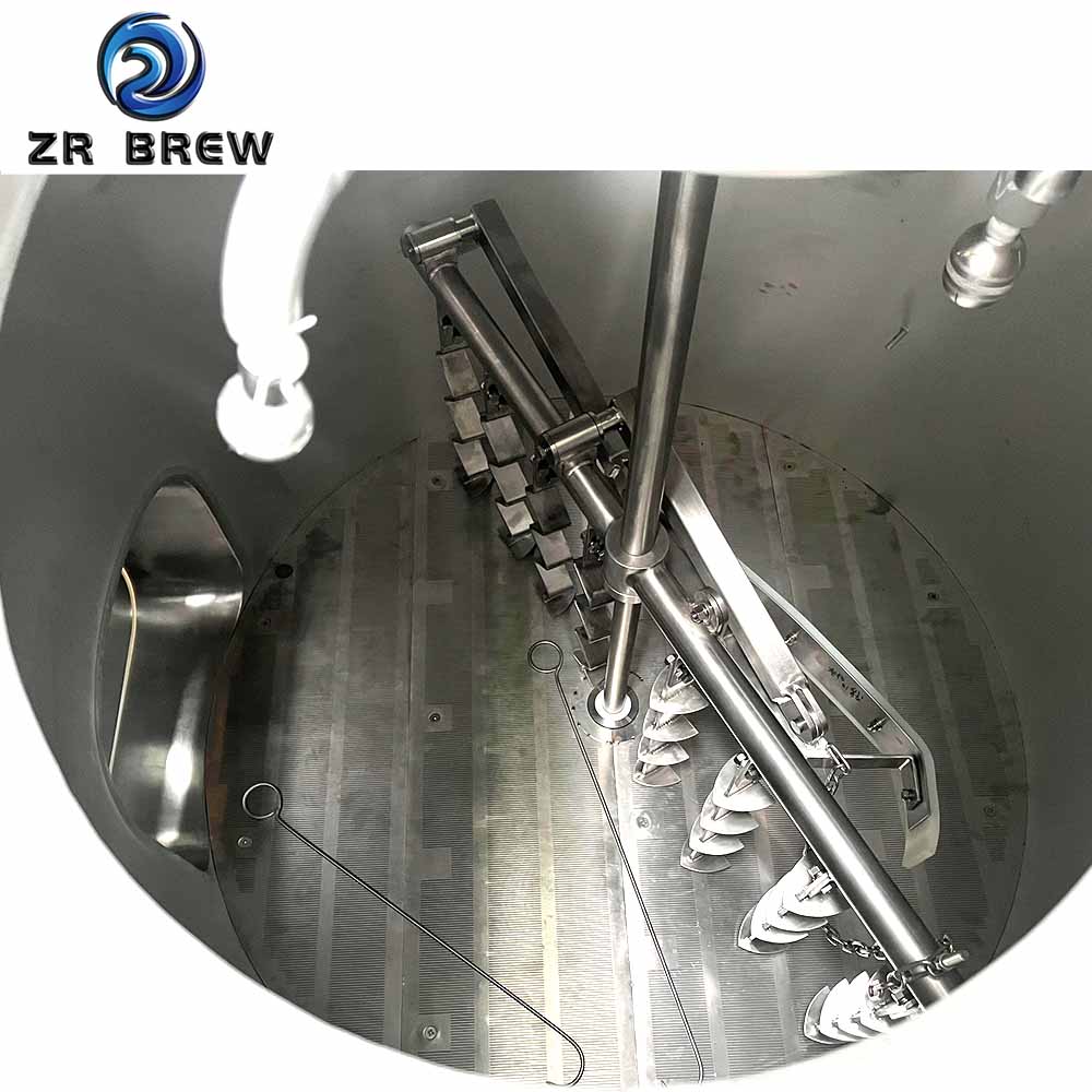 Sacarificación de dos vasos de 10 bbl Sacarificación de dos vasos de 10 bbl