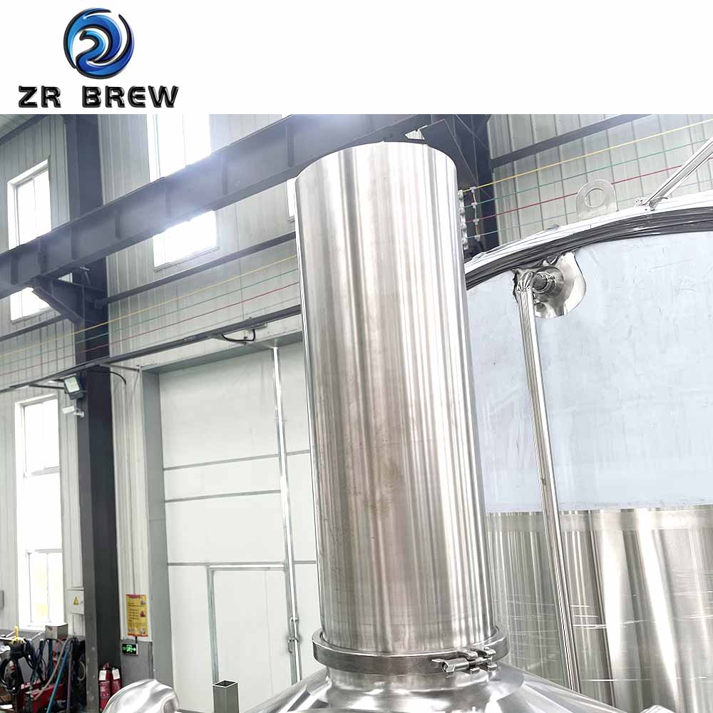 Sacarificación de dos vasos de 10 bbl Sacarificación de dos vasos de 10 bbl