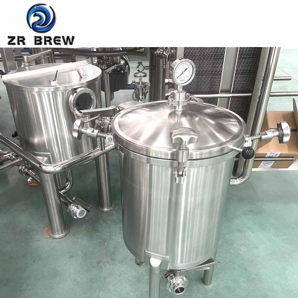 Sacarificación de dos vasos de 10 bbl