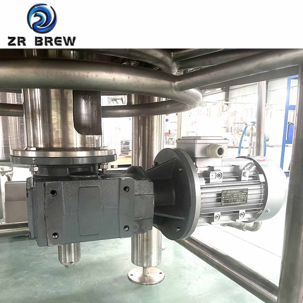 Sacarificación de dos vasos de 10 bbl