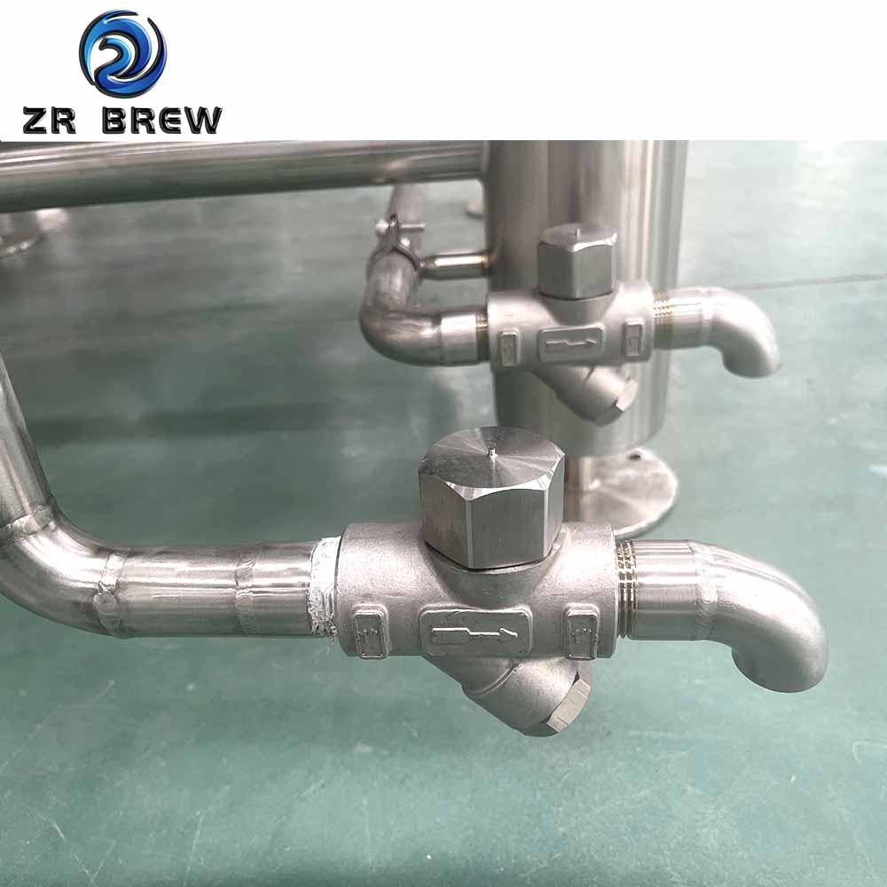 Sacarificación de dos vasos de 10 bbl