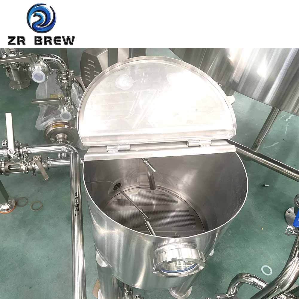 Sacarificación de dos vasos de 10 bbl