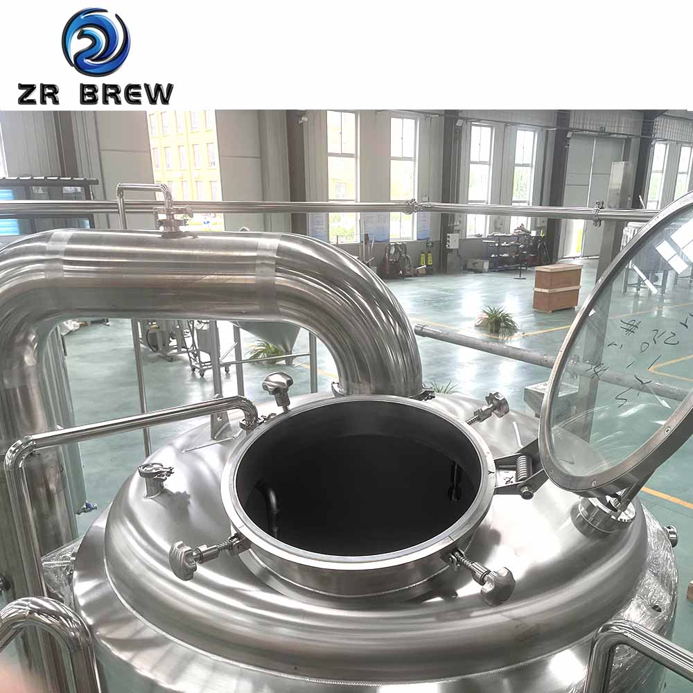 Sacarificación de dos vasos de 10 bbl