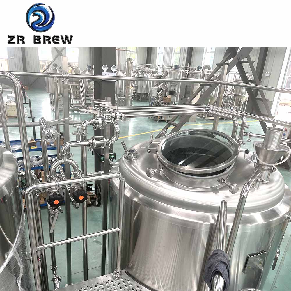 Sacarificación de dos vasos de 10 bbl