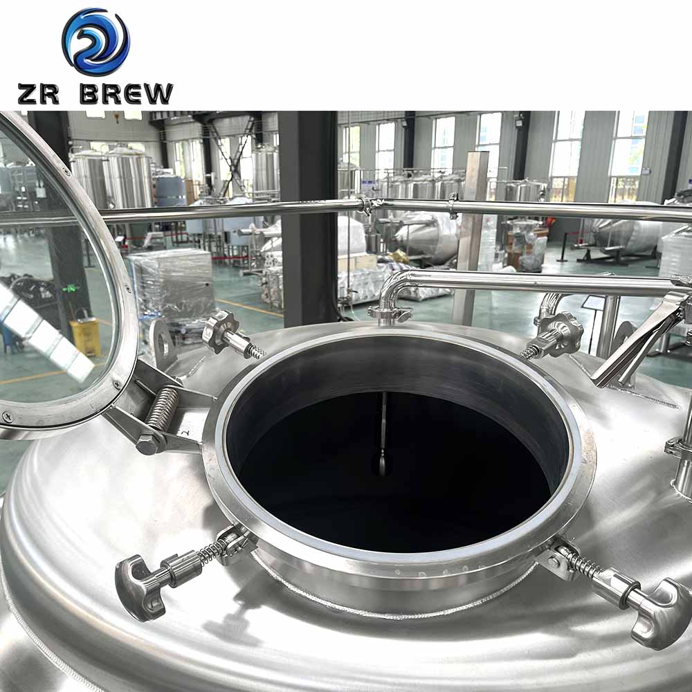 Sacarificación de dos vasos de 10 bbl