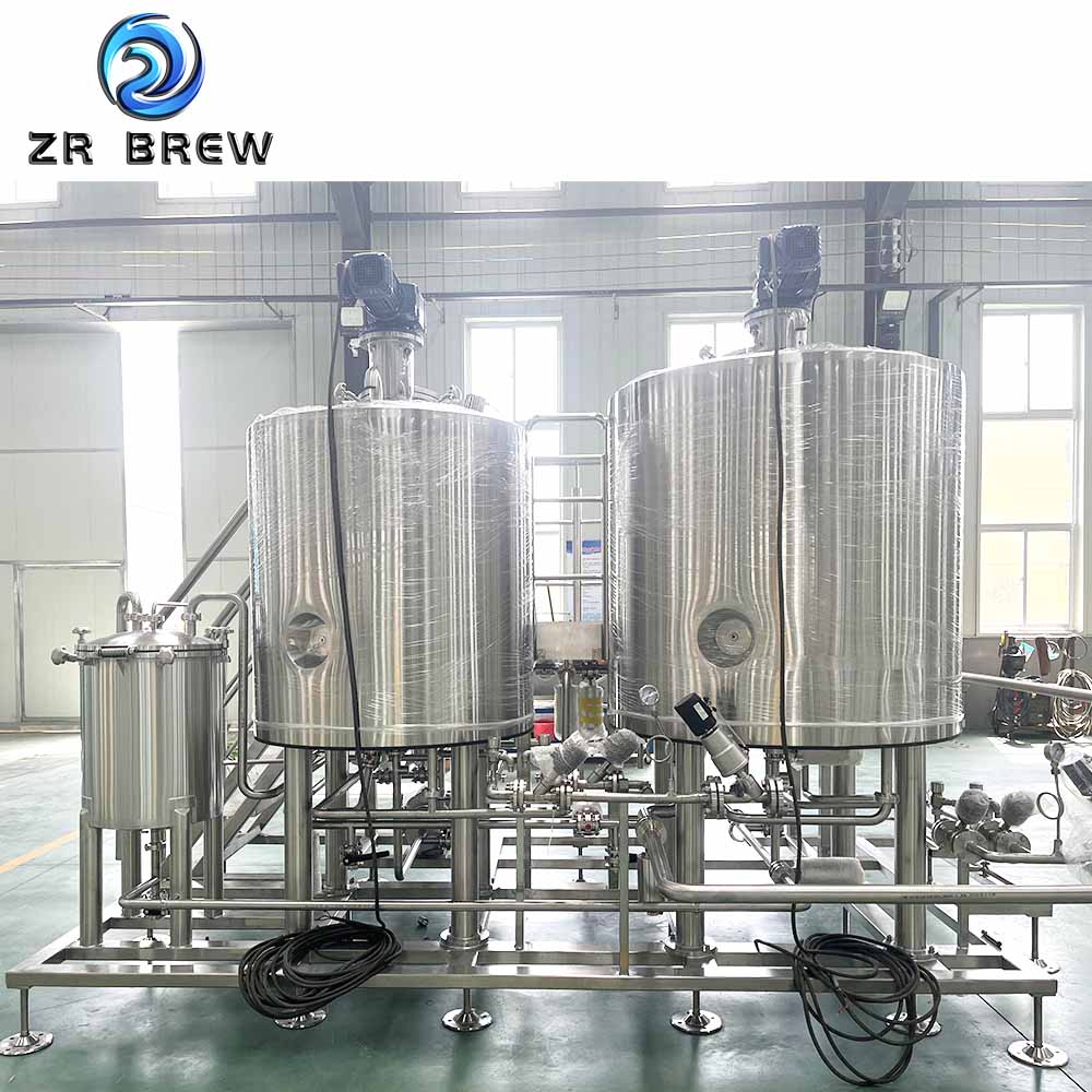 Sacarificadora 8bbl + agua fria y caliente