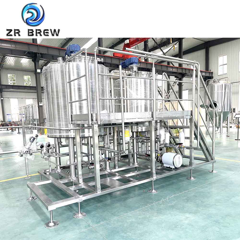 Sacarificadora 8bbl + agua fria y caliente