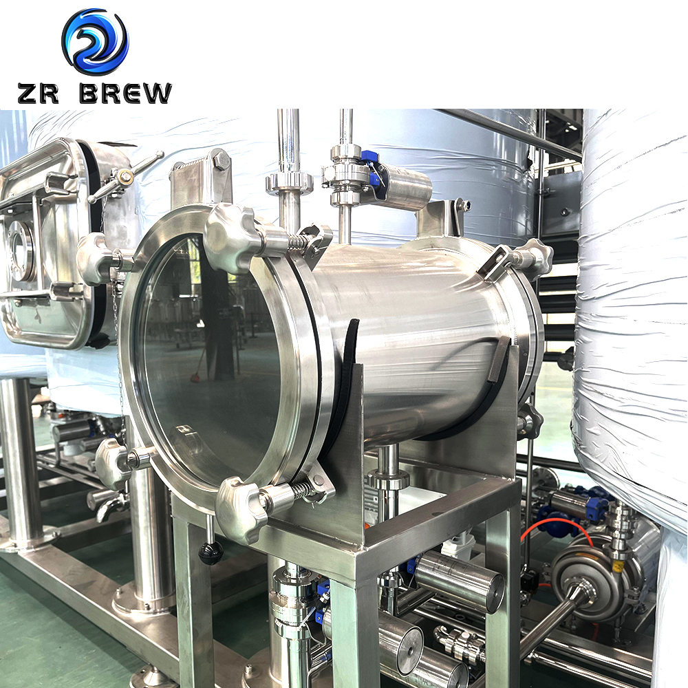 Sacarificación en tres vasos de 1000l Sacarificación en tres vasos de 1000l