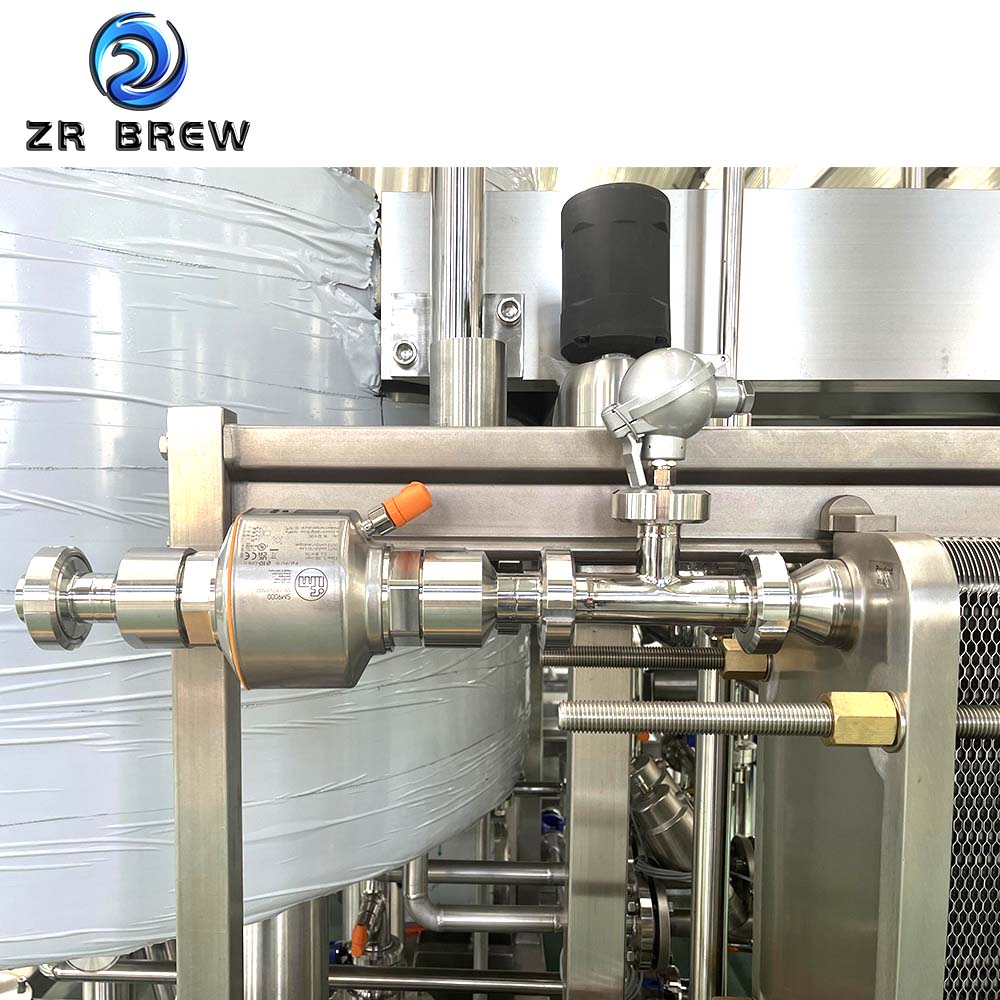 Sacarificación en tres vasos de 1000l Sacarificación en tres vasos de 1000l