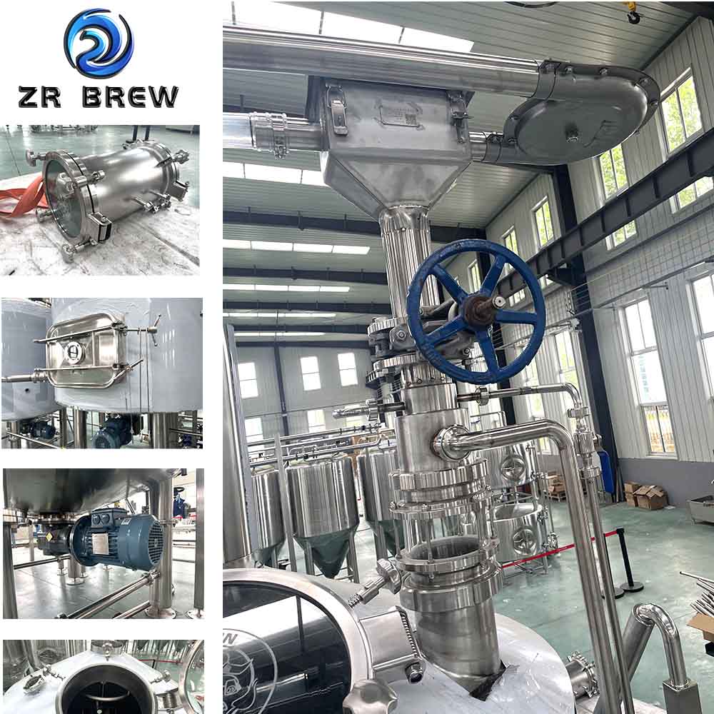 1000l tres dispositivos con juego completo de placa de tubo