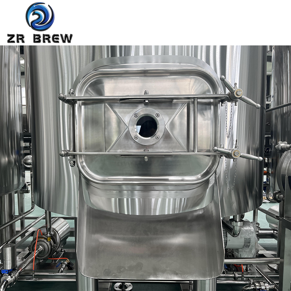 Sacarificación en tres vasos de 1000l