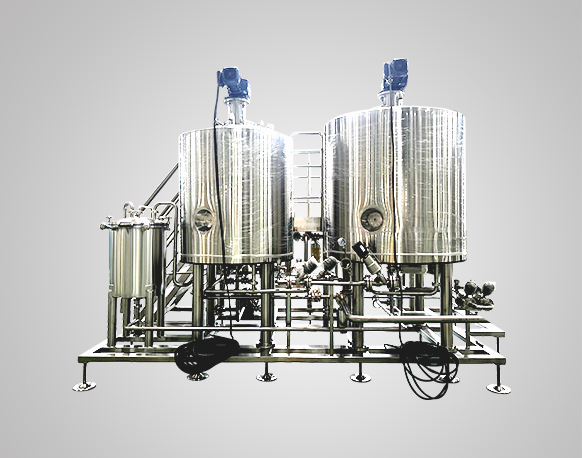 Sacarificación de dos vasos de 10 bbl